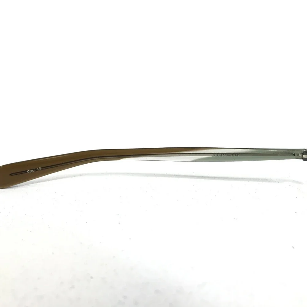 BCPC BP-153 COL.15 Eyeglasses Frames Blue Clear Brown Green Round Oval 48-19-140